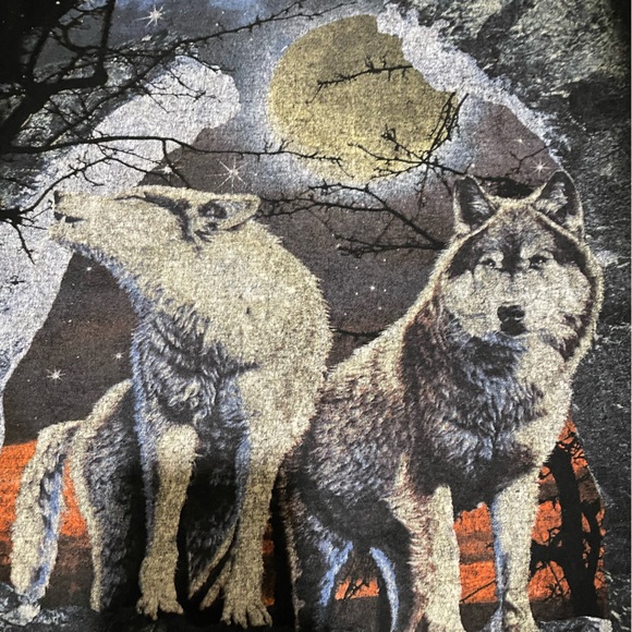 Vintage Wolf pack long sleeve, Men’s Lg - Picture 2 of 4